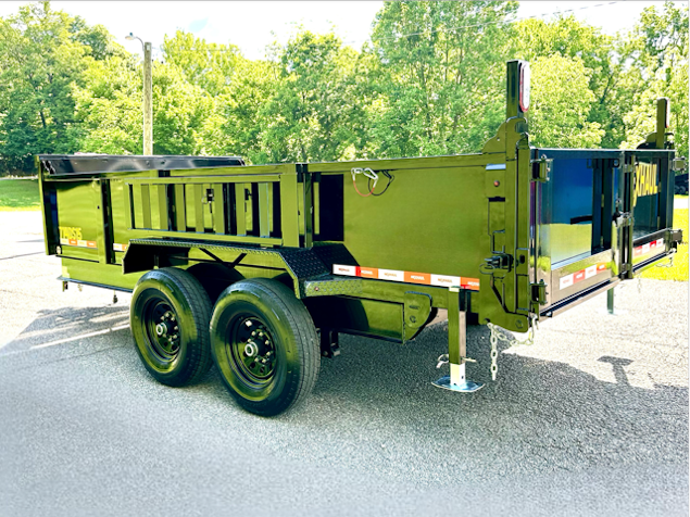 7 Wide Scissor Lift Trailer